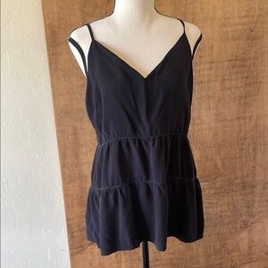 Old Navy Black Sleeveless Blouse